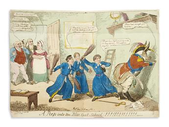 (CRUIKSHANK, GEORGE). The Scourge; or Monthly Expositor of Imposture and Folly.